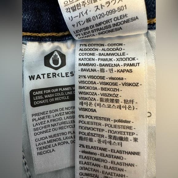 Levi’s Distressed High Rise Shorts - Picture 10 of 11